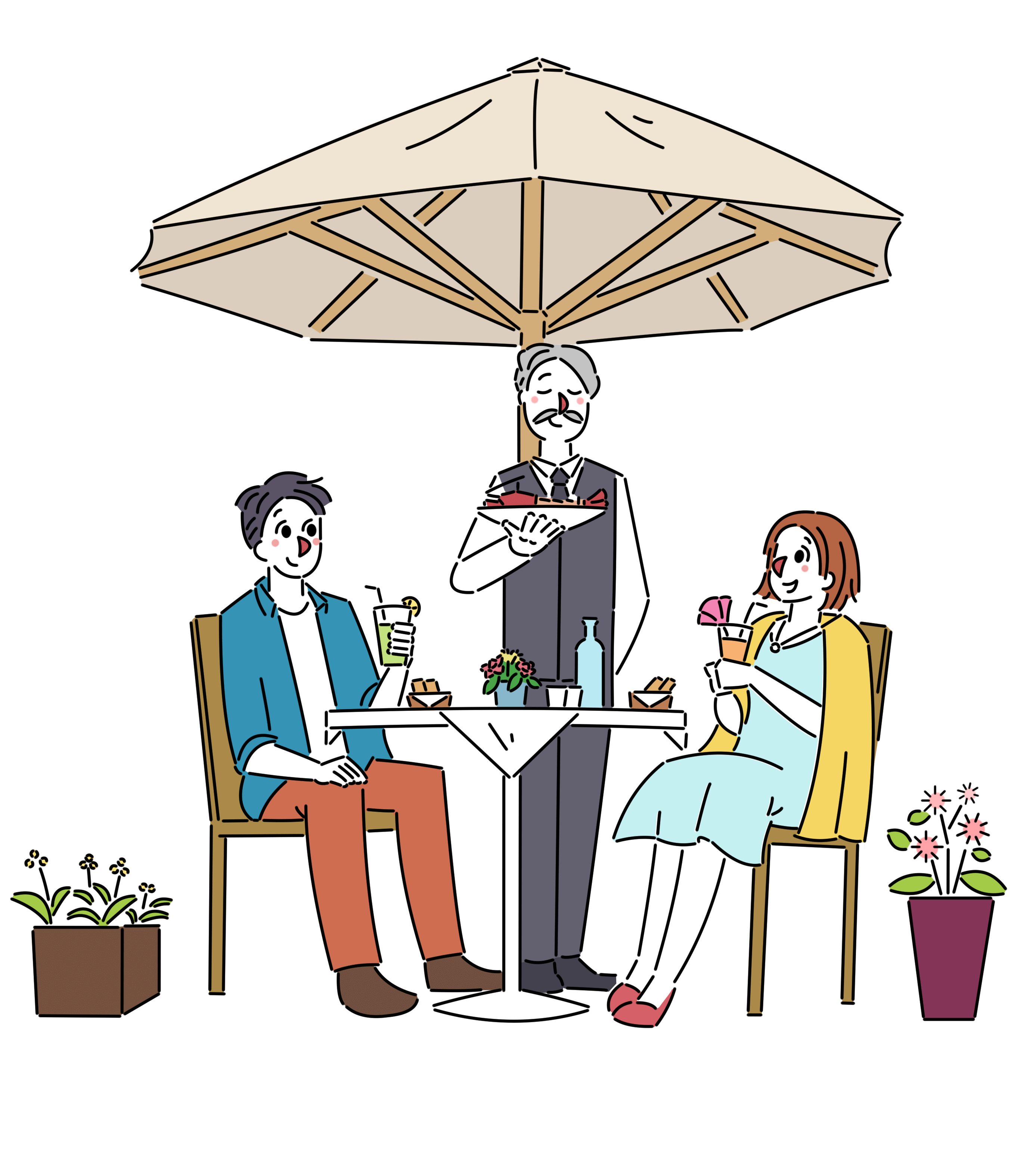レストラン Sizutarou Illustrations